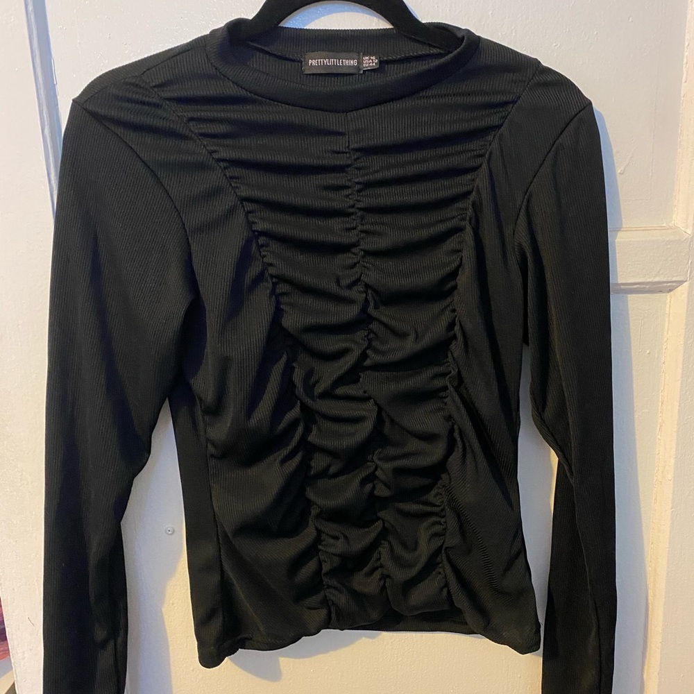ruched shirt